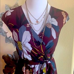 Loft Faux Wrap Dress